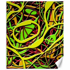 Snake Bush Canvas 20  X 24   by Valentinaart