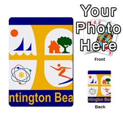 Flag Of Huntington Beach, California Multi-purpose Cards (rectangle) 