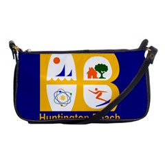 Flag Of Huntington Beach, California Shoulder Clutch Bags by abbeyz71