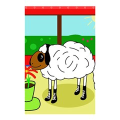 Urban Sheep Shower Curtain 48  X 72  (small) 