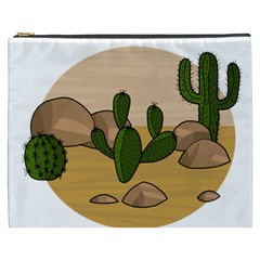 Desert 2 Cosmetic Bag (xxxl)  by Valentinaart