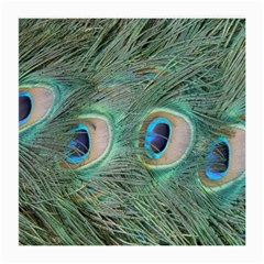 Peacock Feathers Macro Medium Glasses Cloth (2-side) by GiftsbyNature