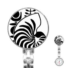 Emblem Of New Caledonia Stainless Steel Nurses Watch