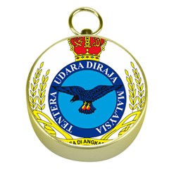 Crest Of Royal Malaysian Air Force Gold Compasses by abbeyz71