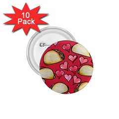 Taco Tuesday Lover Tacos 1 75  Buttons (10 Pack) by BubbSnugg