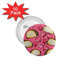 Taco Tuesday Lover Tacos 1 75  Buttons (10 Pack) by BubbSnugg