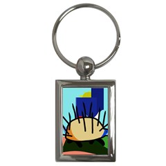Hedgehog Key Chains (rectangle)  by Valentinaart