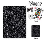 Black and white magic Multi-purpose Cards (Rectangle)  Back 7