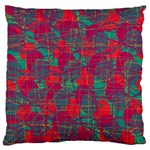 Decorative abstract art Large Cushion Case (Two Sides) Front