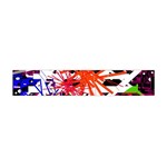 Colorful big bang Flano Scarf (Mini) Front