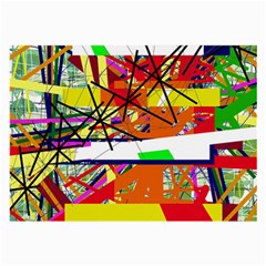 Colorful Abstraction By Moma Large Glasses Cloth