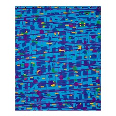 Blue Decorative Art Shower Curtain 60  X 72  (medium)  by Valentinaart