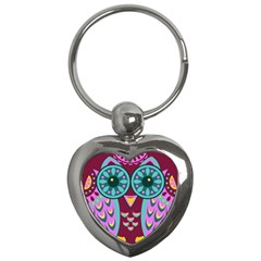 Owl Key Chains (heart)  by olgart