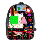 Colorful facroty School Bags (XL)  Front