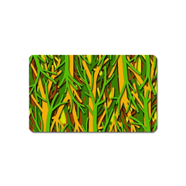 Upside-down forest Magnet (Name Card)