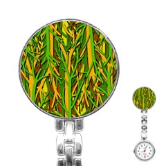 Upside-down Forest Stainless Steel Nurses Watch by Valentinaart