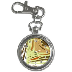 Brown Decorative Design Key Chain Watches by Valentinaart