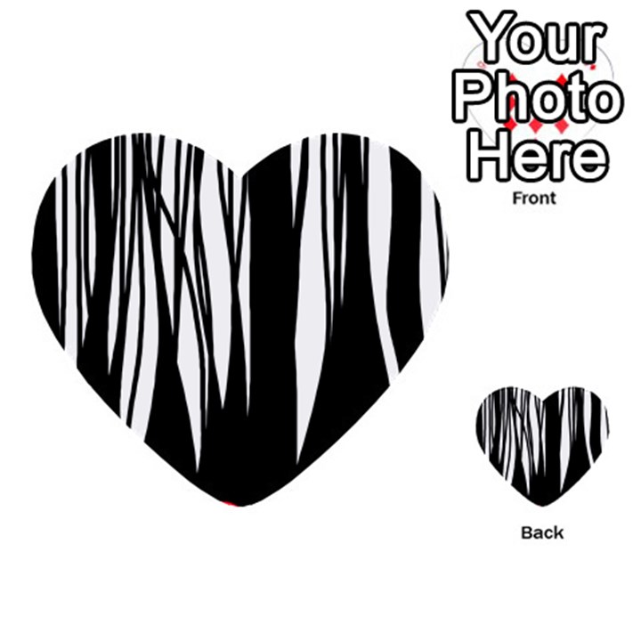 Black forest Multi-purpose Cards (Heart) 