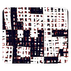 Abstract City Landscape Double Sided Flano Blanket (small)  by Valentinaart