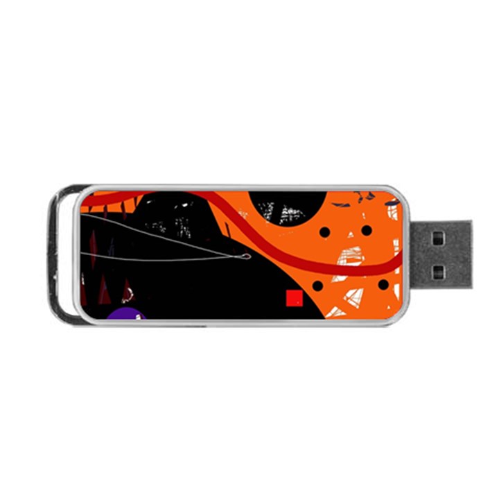 Orange dream Portable USB Flash (Two Sides)