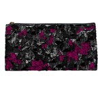 Magenta and gray decorative art Pencil Cases Front