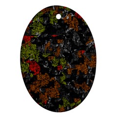 Autumn Colors  Ornament (oval)  by Valentinaart