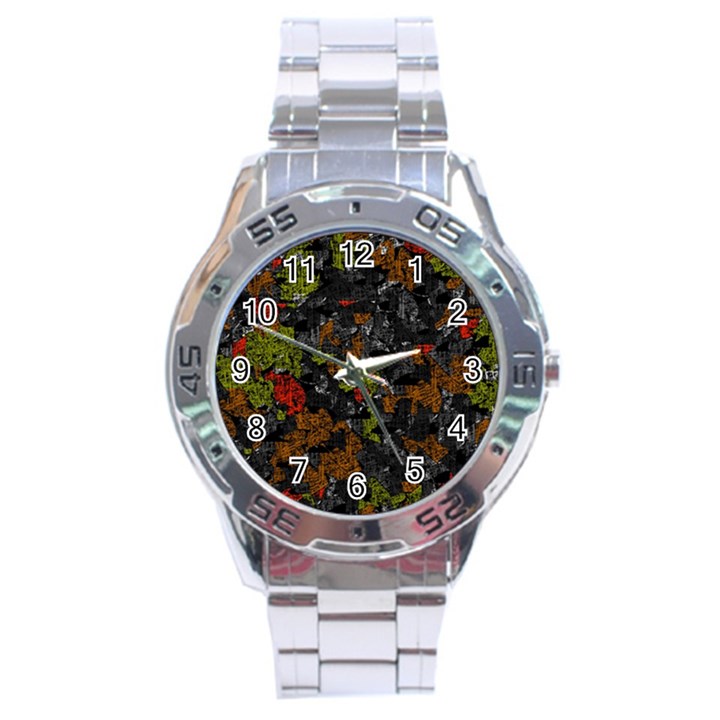 Autumn colors  Stainless Steel Analogue Watch