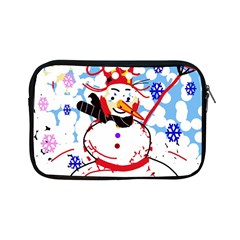 Snowman Apple Ipad Mini Zipper Cases by Valentinaart