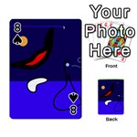 Night duck Playing Cards 54 Designs  Front - Spade8