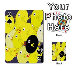 Yellow Flock Playing Cards 54 Designs 