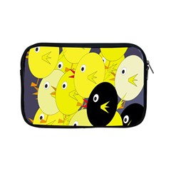 Yellow Flock Apple Ipad Mini Zipper Cases by Valentinaart