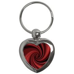 Elegant Red Twist Key Chains (heart) 