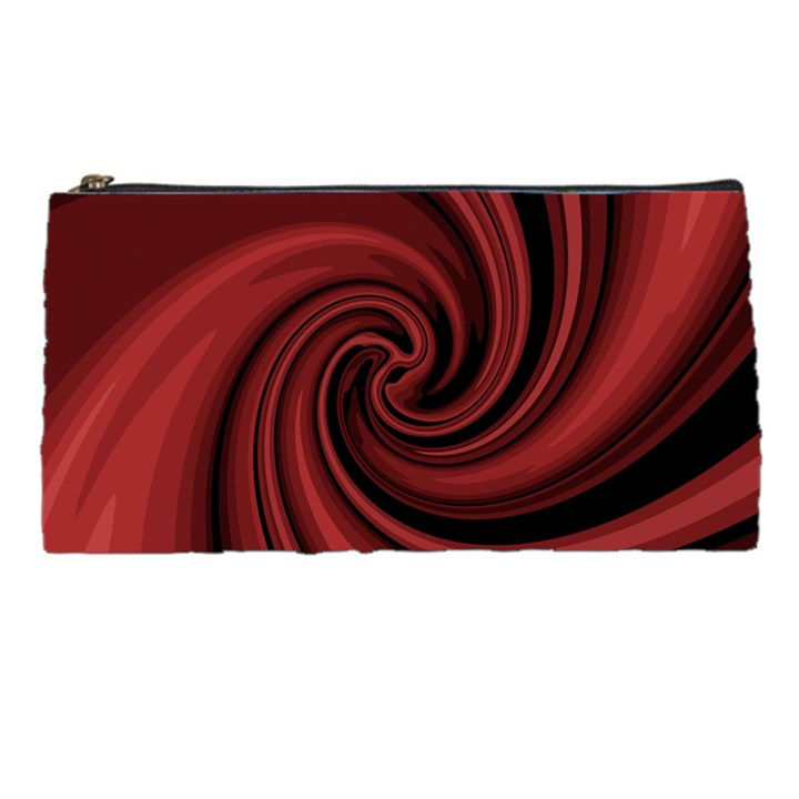 Elegant red twist Pencil Cases