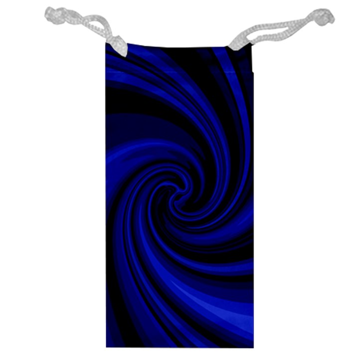 Blue decorative twist Jewelry Bags