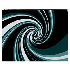 Elegant Twist Cosmetic Bag (xxxl)  by Valentinaart