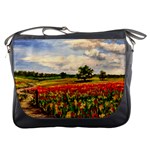  Poppies Messenger Bags Front