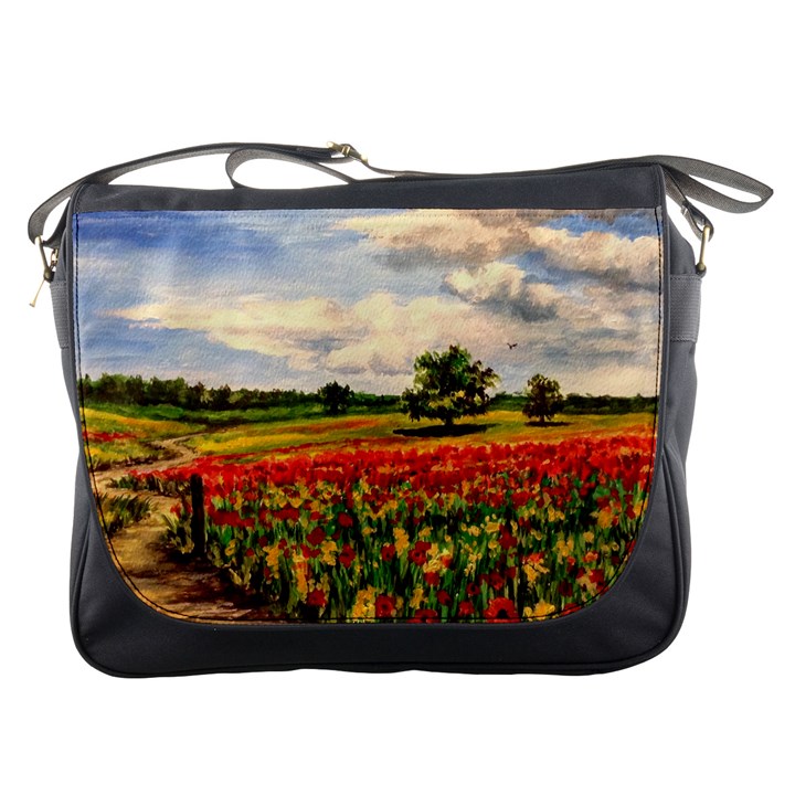  Poppies Messenger Bags