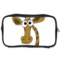 Giraffe  Toiletries Bags 2-side by Valentinaart