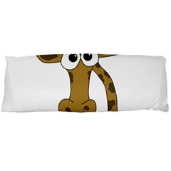 Giraffe  Body Pillow Case Dakimakura (two Sides) by Valentinaart