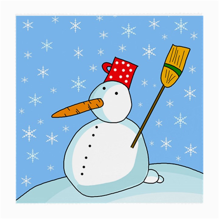 Snowman Medium Glasses Cloth (2-Side)