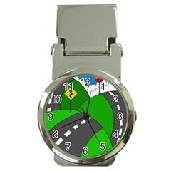 Hit The Road Money Clip Watches by Valentinaart