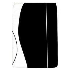 White And Black 2 Flap Covers (s)  by Valentinaart