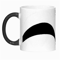 Waves - Black And White Morph Mugs