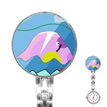 Under the sea Stainless Steel Nurses Watch Front