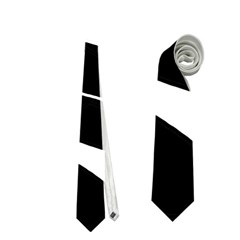 Black Light Neckties (two Side)  by Valentinaart