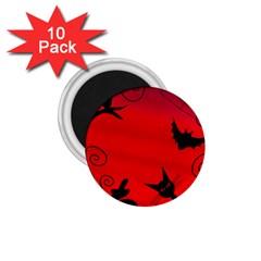 Halloween landscape 1.75  Magnets (10 pack) 