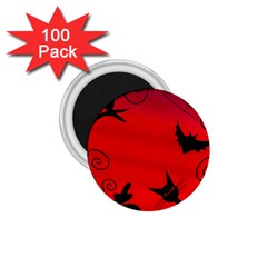 Halloween landscape 1.75  Magnets (100 pack) 