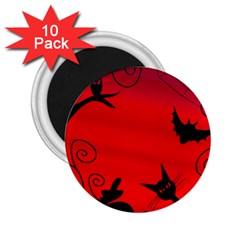 Halloween Landscape 2 25  Magnets (10 Pack) 