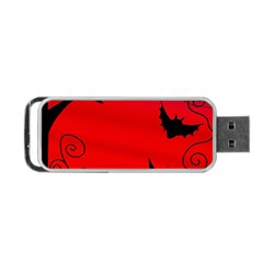 Halloween landscape Portable USB Flash (Two Sides)