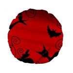 Halloween landscape Standard 15  Premium Round Cushions Back